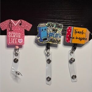 Badge Reels.